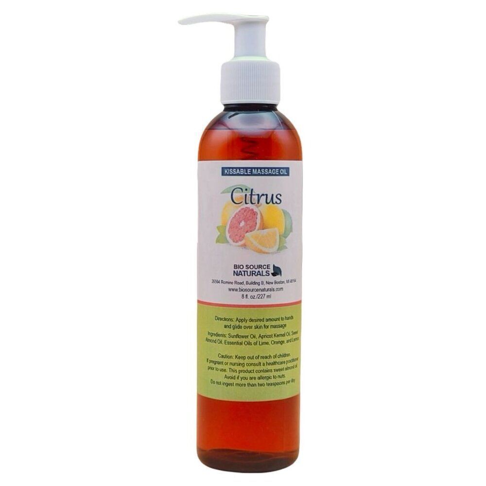 Citrus Kissable Massage Oil + 17 EFT Tapping Scripts for Desire & Connection